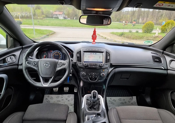 Opel Insignia cena 45900 przebieg: 154000, rok produkcji 2015 z Dobiegniew małe 497